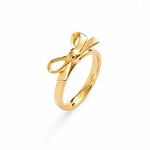 Kate Spade Gold Bow Ring NWT